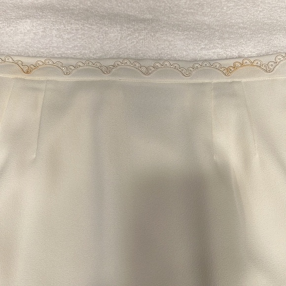 ADRIENNA PAPELL Elegant Suit Ivory Absolutely Beautiful Size 8 - Picture 15 of 16